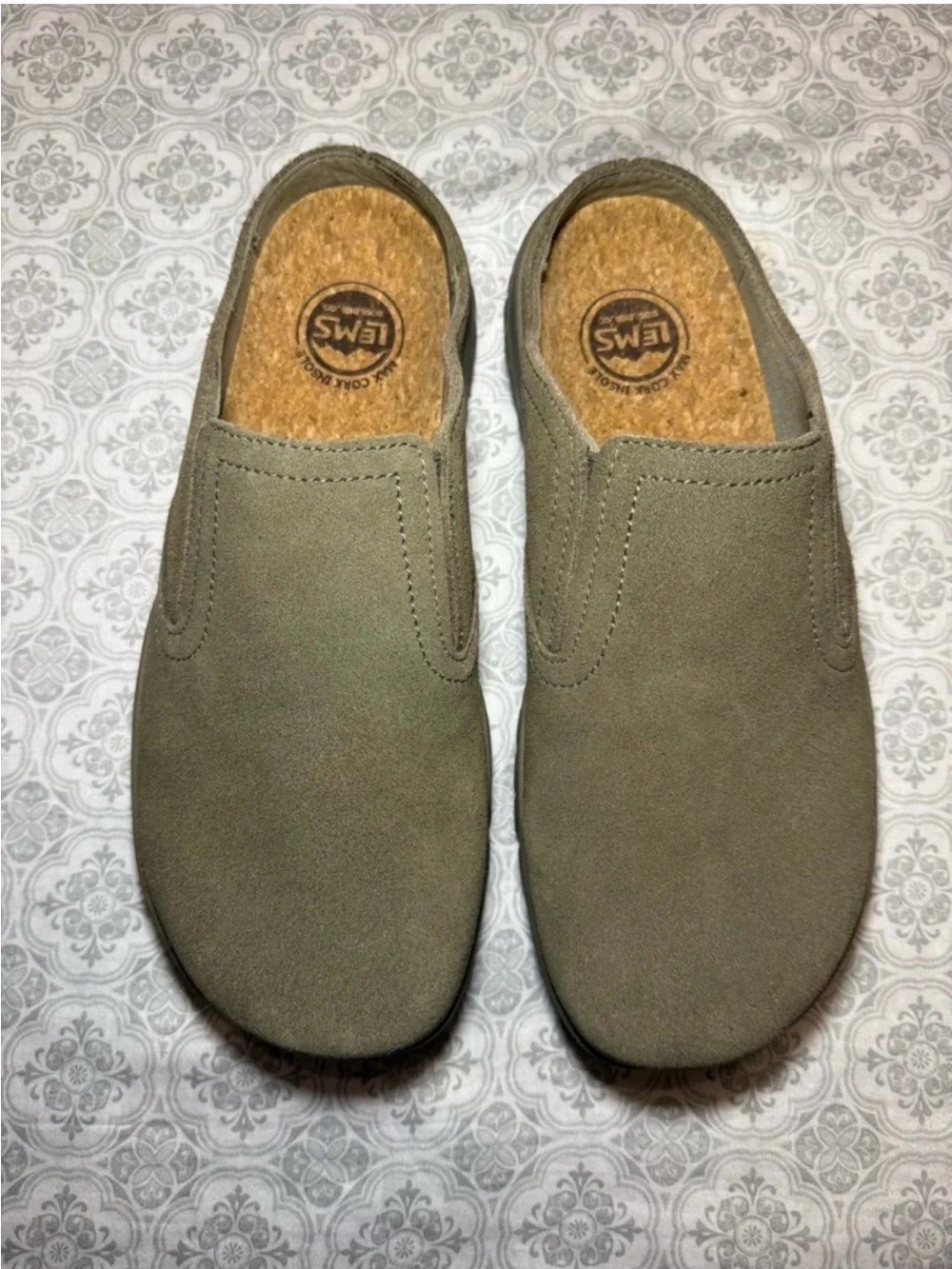 LEMS Men’s Zen Clog Slip-On in Latte Size 9
